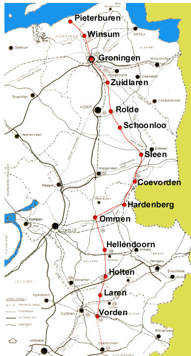 route Pieterpad boekje 1