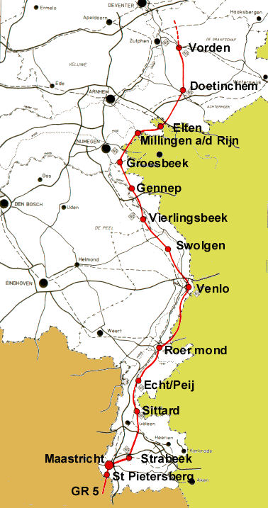 route Pieterpad boekje 2